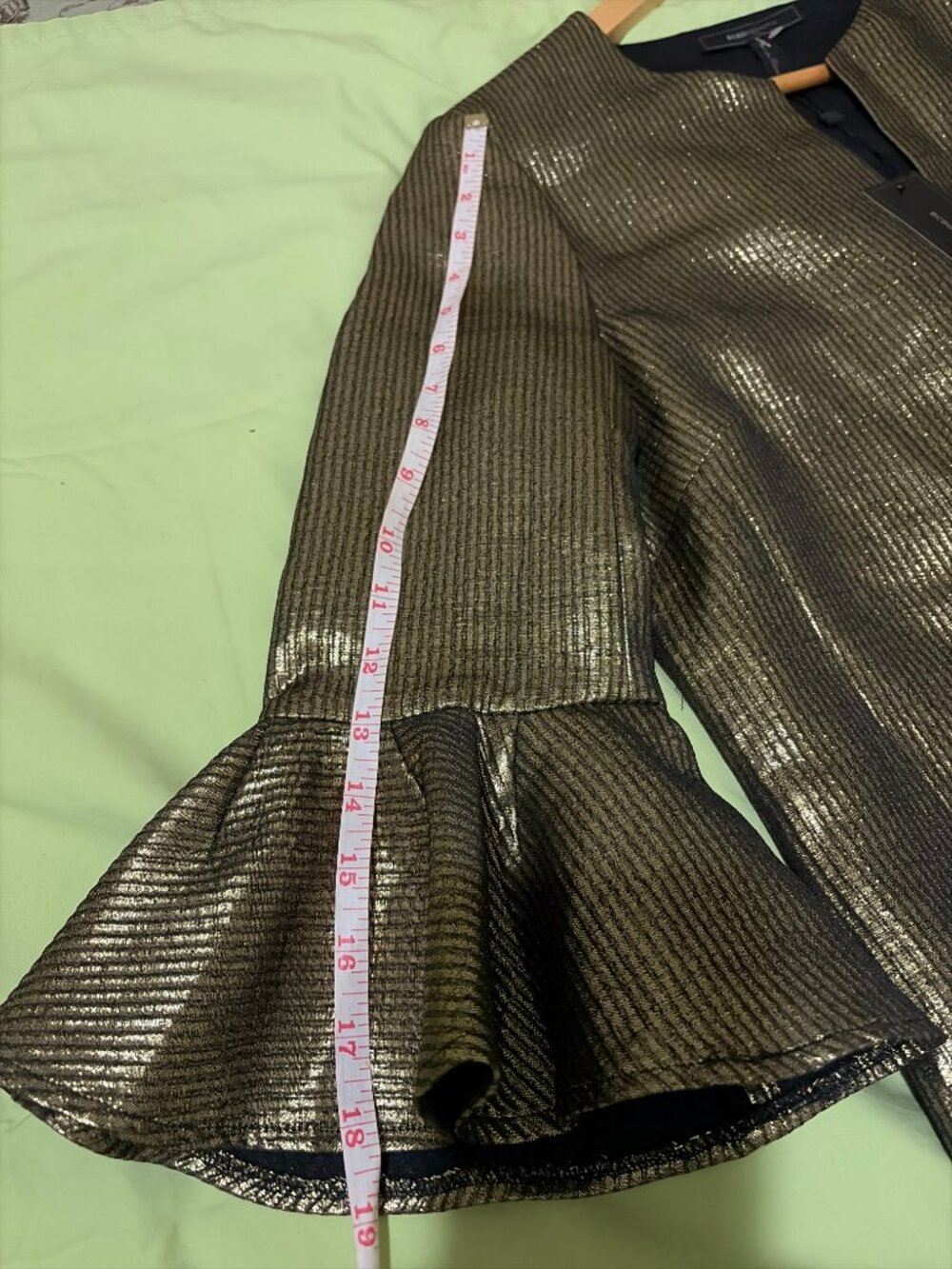 BCBGMAXAZRIA Metallic Dress - Picture 6 of 7